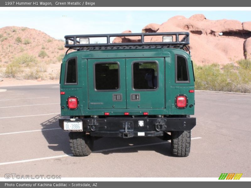 Green Metallic / Beige 1997 Hummer H1 Wagon