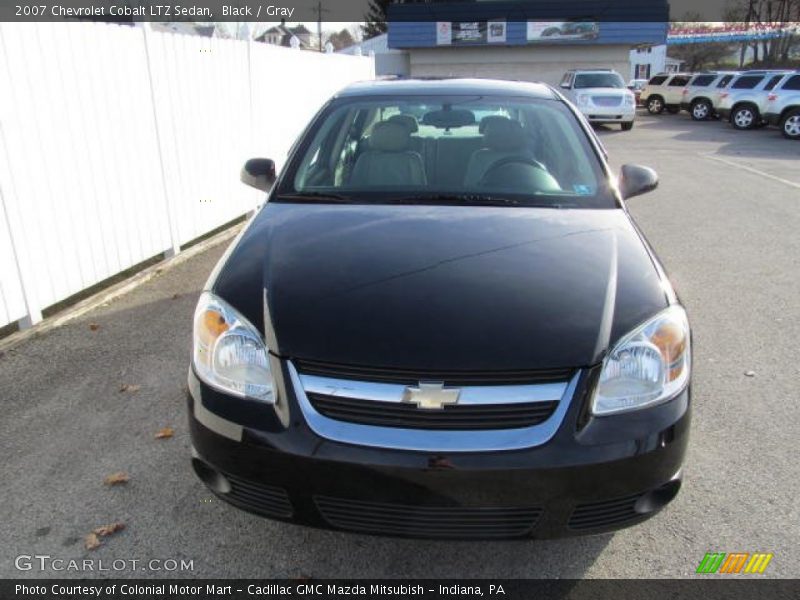 Black / Gray 2007 Chevrolet Cobalt LTZ Sedan