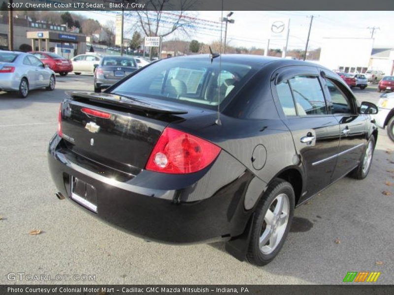 Black / Gray 2007 Chevrolet Cobalt LTZ Sedan