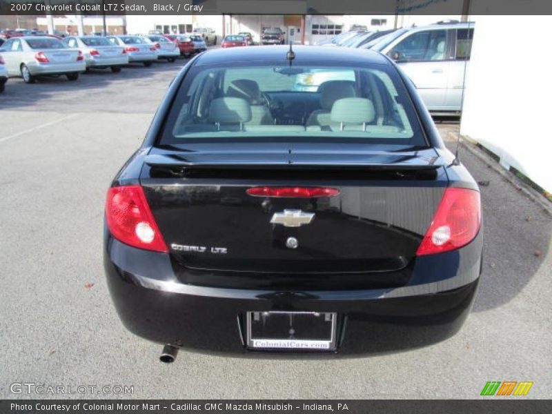 Black / Gray 2007 Chevrolet Cobalt LTZ Sedan