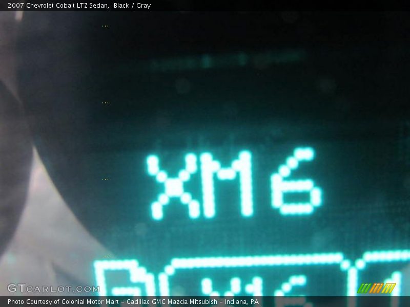 Black / Gray 2007 Chevrolet Cobalt LTZ Sedan
