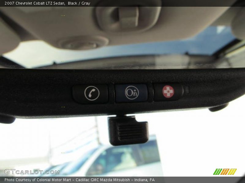 Black / Gray 2007 Chevrolet Cobalt LTZ Sedan