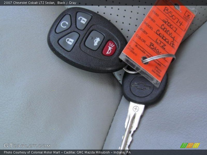 Keys of 2007 Cobalt LTZ Sedan