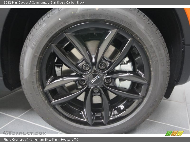 Surf Blue / Carbon Black 2012 Mini Cooper S Countryman