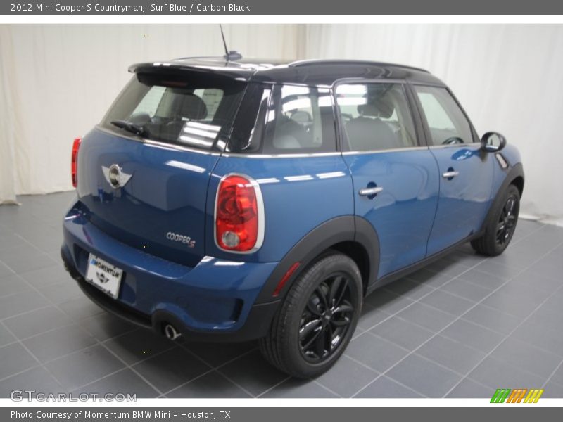 Surf Blue / Carbon Black 2012 Mini Cooper S Countryman