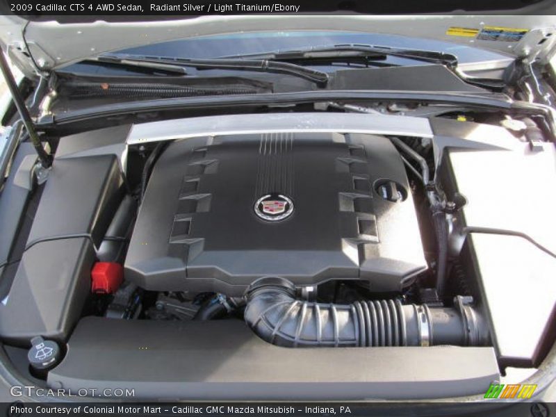 Radiant Silver / Light Titanium/Ebony 2009 Cadillac CTS 4 AWD Sedan