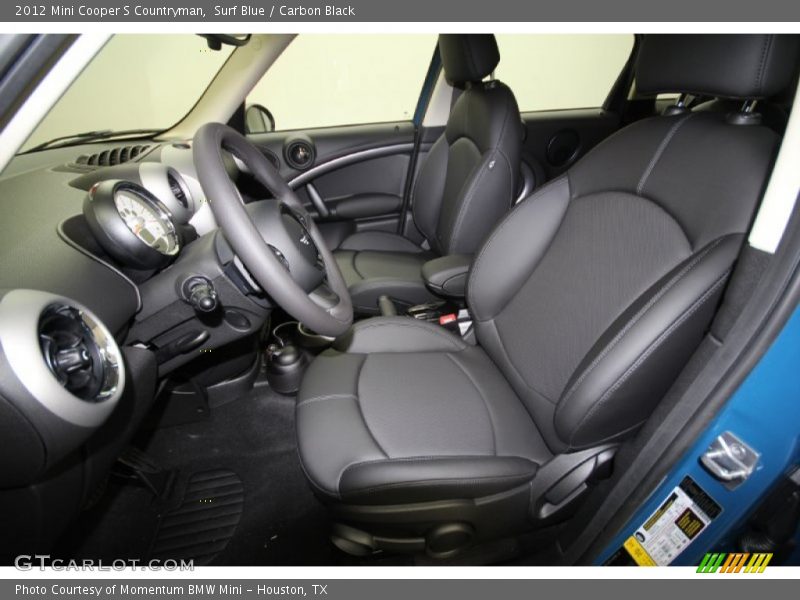Surf Blue / Carbon Black 2012 Mini Cooper S Countryman