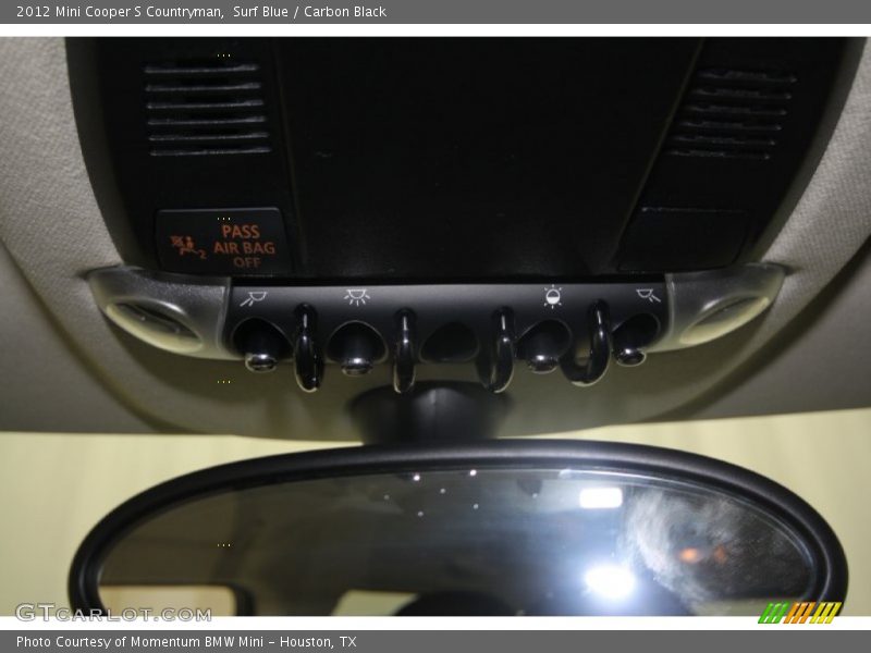 Surf Blue / Carbon Black 2012 Mini Cooper S Countryman