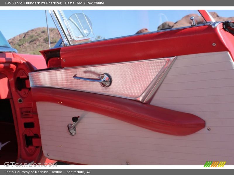 Door Panel of 1956 Thunderbird Roadster