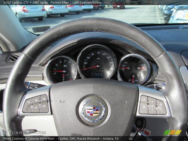 Radiant Silver / Light Titanium/Ebony 2009 Cadillac CTS 4 AWD Sedan