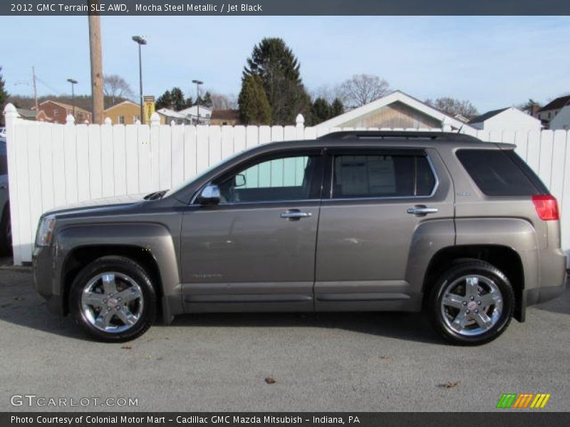 Mocha Steel Metallic / Jet Black 2012 GMC Terrain SLE AWD