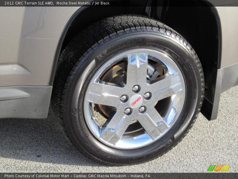 Mocha Steel Metallic / Jet Black 2012 GMC Terrain SLE AWD
