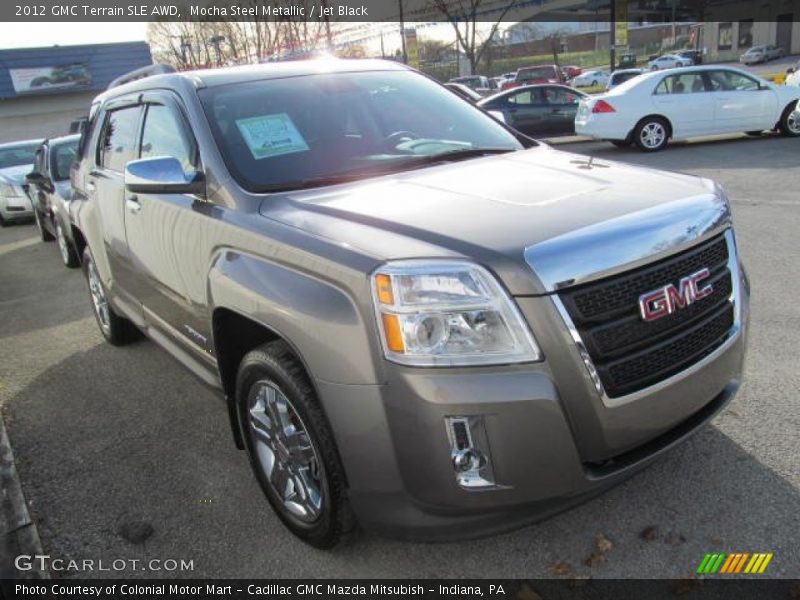 Mocha Steel Metallic / Jet Black 2012 GMC Terrain SLE AWD