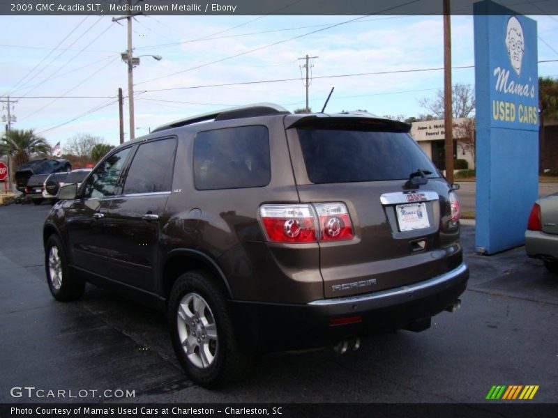 Medium Brown Metallic / Ebony 2009 GMC Acadia SLT