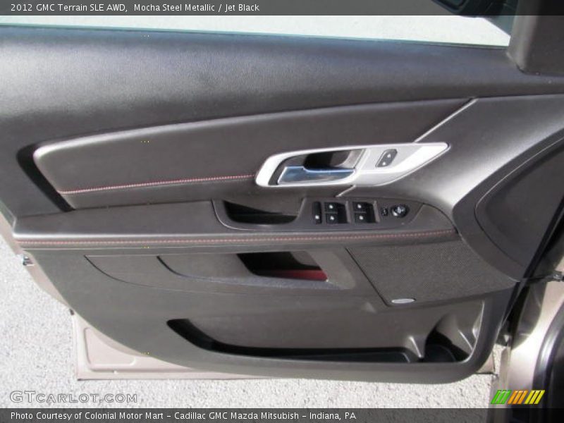 Mocha Steel Metallic / Jet Black 2012 GMC Terrain SLE AWD