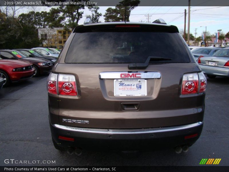 Medium Brown Metallic / Ebony 2009 GMC Acadia SLT