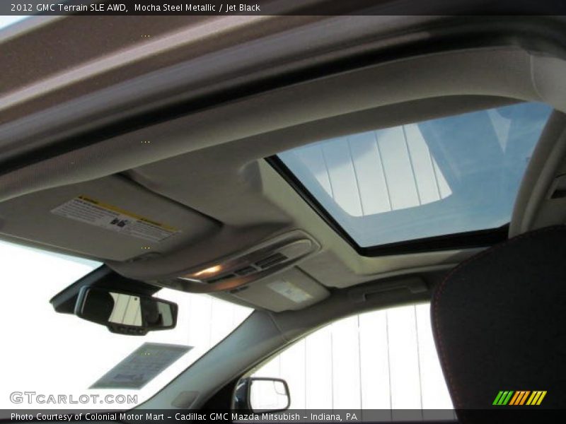 Mocha Steel Metallic / Jet Black 2012 GMC Terrain SLE AWD