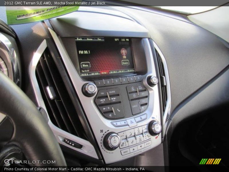 Mocha Steel Metallic / Jet Black 2012 GMC Terrain SLE AWD