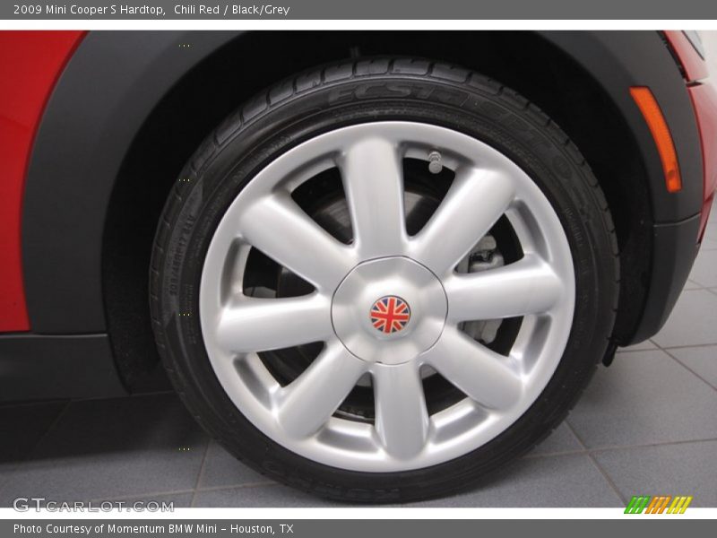 Chili Red / Black/Grey 2009 Mini Cooper S Hardtop