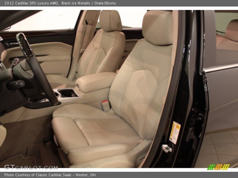 Black Ice Metallic / Shale/Ebony 2012 Cadillac SRX Luxury AWD