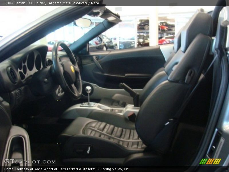  2004 360 Spider Nero Interior