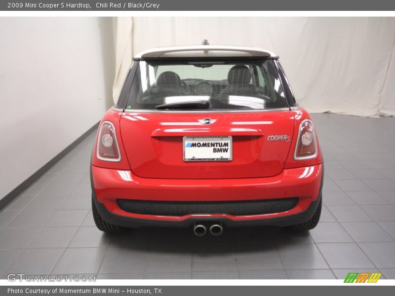 Chili Red / Black/Grey 2009 Mini Cooper S Hardtop
