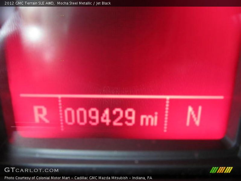 Mocha Steel Metallic / Jet Black 2012 GMC Terrain SLE AWD