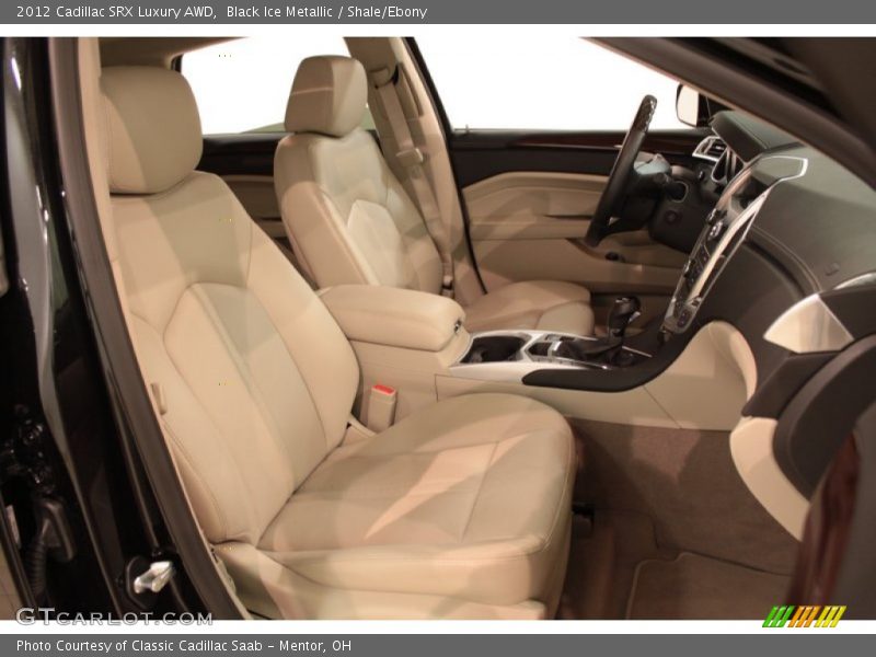 Black Ice Metallic / Shale/Ebony 2012 Cadillac SRX Luxury AWD