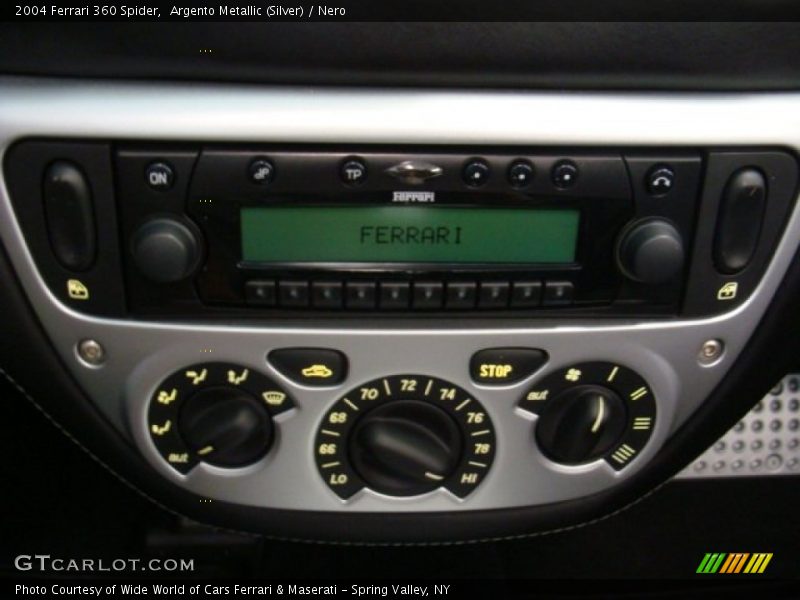 Audio System of 2004 360 Spider