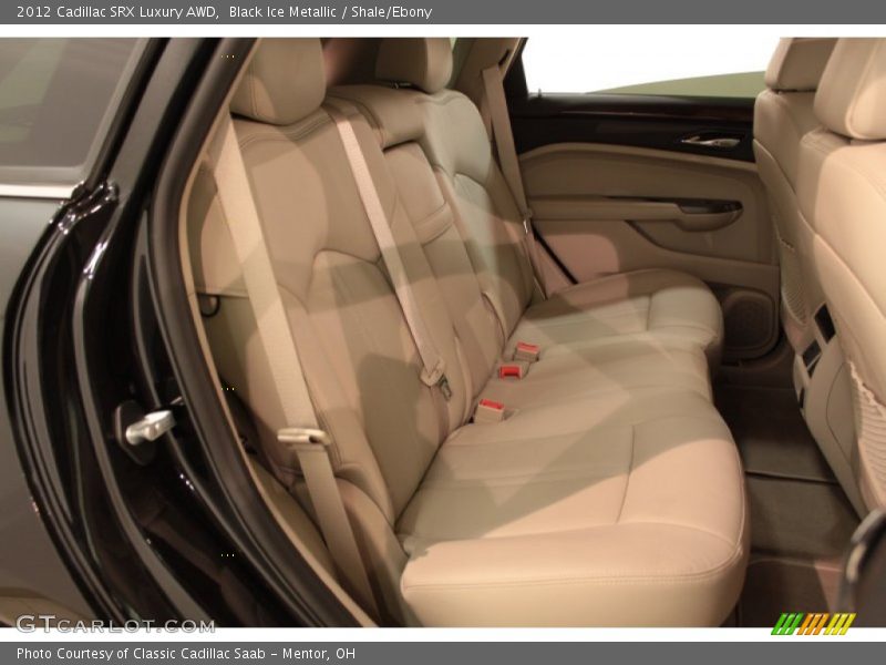 Black Ice Metallic / Shale/Ebony 2012 Cadillac SRX Luxury AWD
