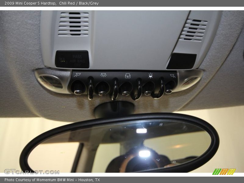 Chili Red / Black/Grey 2009 Mini Cooper S Hardtop