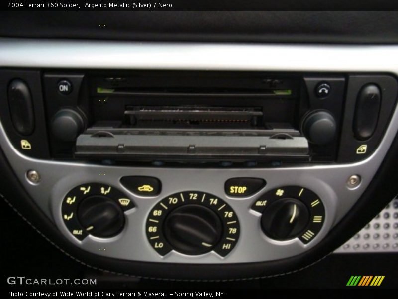 Controls of 2004 360 Spider