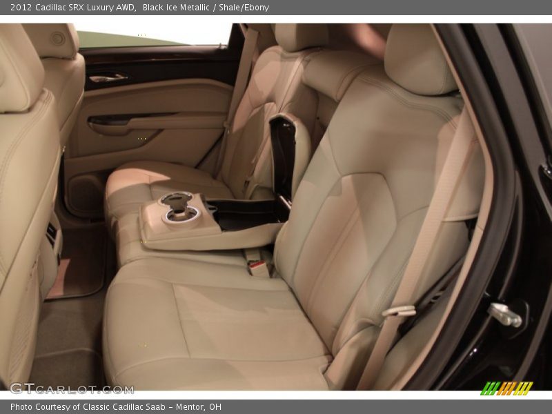 Black Ice Metallic / Shale/Ebony 2012 Cadillac SRX Luxury AWD