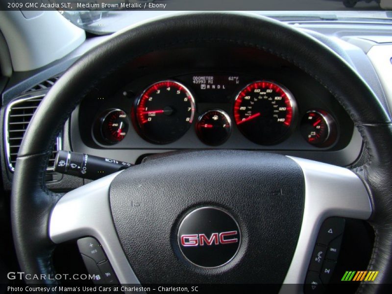 Medium Brown Metallic / Ebony 2009 GMC Acadia SLT