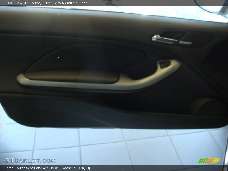 Silver Grey Metallic / Black 2006 BMW M3 Coupe