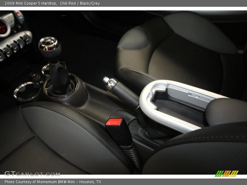 Chili Red / Black/Grey 2009 Mini Cooper S Hardtop