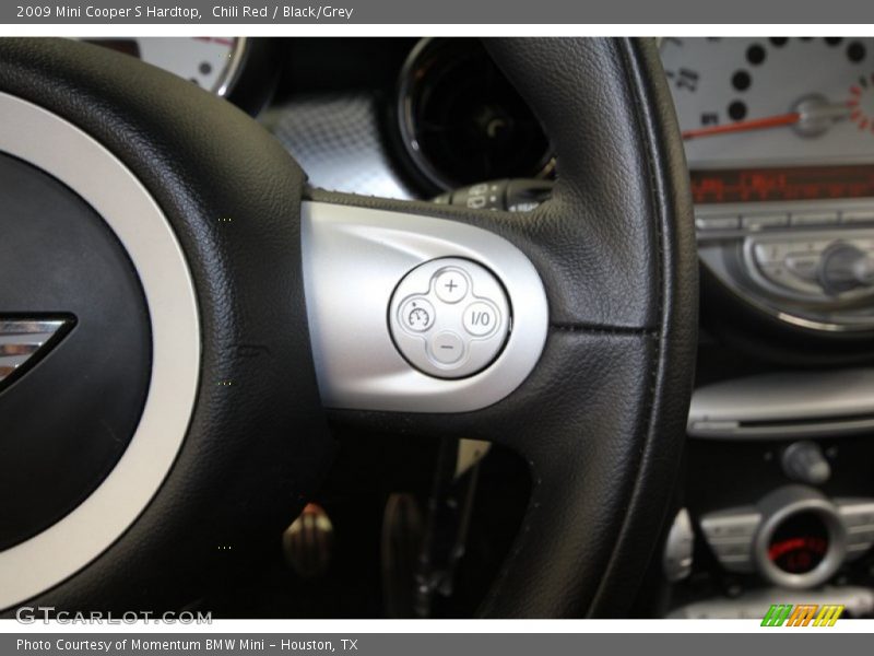 Chili Red / Black/Grey 2009 Mini Cooper S Hardtop