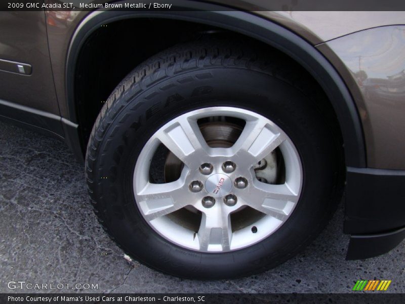 Medium Brown Metallic / Ebony 2009 GMC Acadia SLT