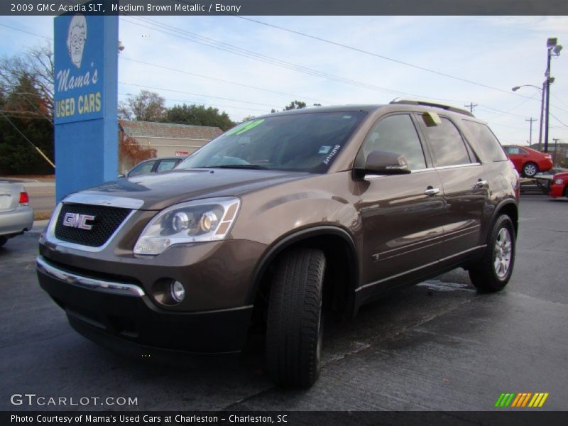 Medium Brown Metallic / Ebony 2009 GMC Acadia SLT