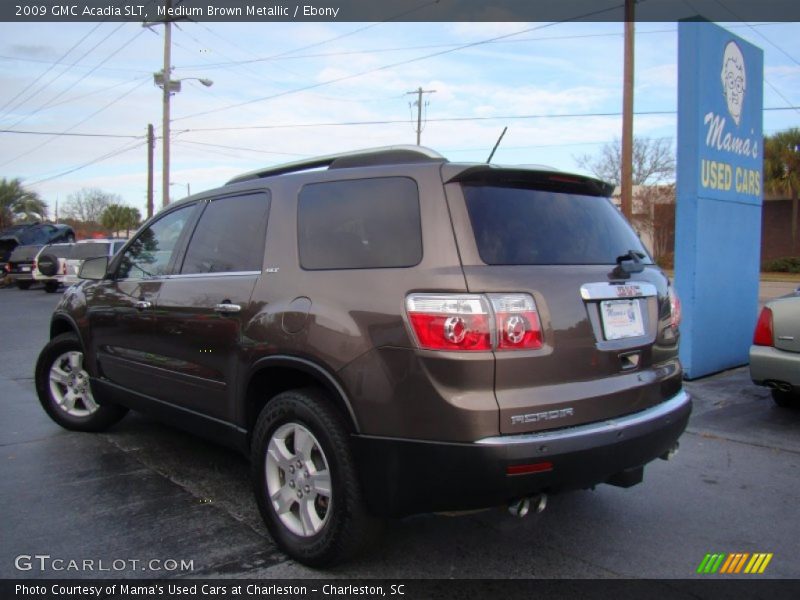Medium Brown Metallic / Ebony 2009 GMC Acadia SLT