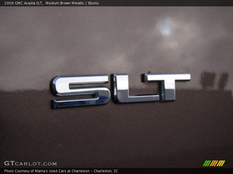 Medium Brown Metallic / Ebony 2009 GMC Acadia SLT