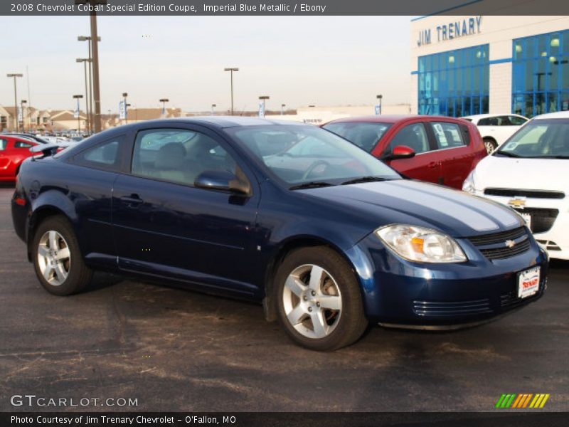 Imperial Blue Metallic / Ebony 2008 Chevrolet Cobalt Special Edition Coupe