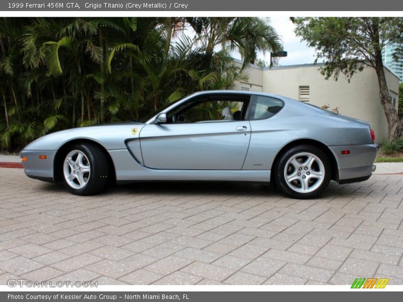 Grigio Titanio (Grey Metallic) / Grey 1999 Ferrari 456M GTA