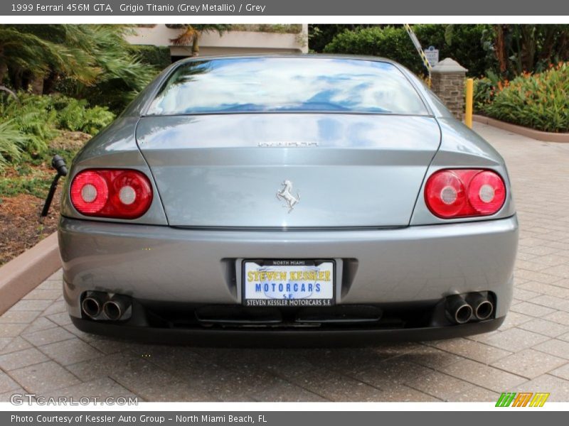 Grigio Titanio (Grey Metallic) / Grey 1999 Ferrari 456M GTA