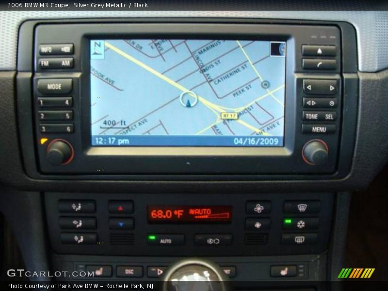 Silver Grey Metallic / Black 2006 BMW M3 Coupe