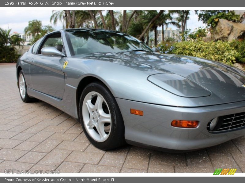 Grigio Titanio (Grey Metallic) / Grey 1999 Ferrari 456M GTA