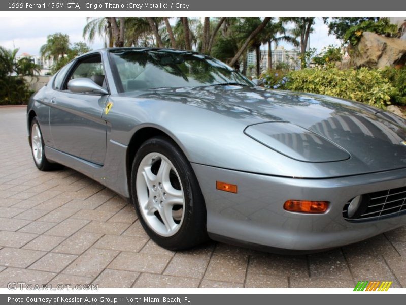 Grigio Titanio (Grey Metallic) / Grey 1999 Ferrari 456M GTA