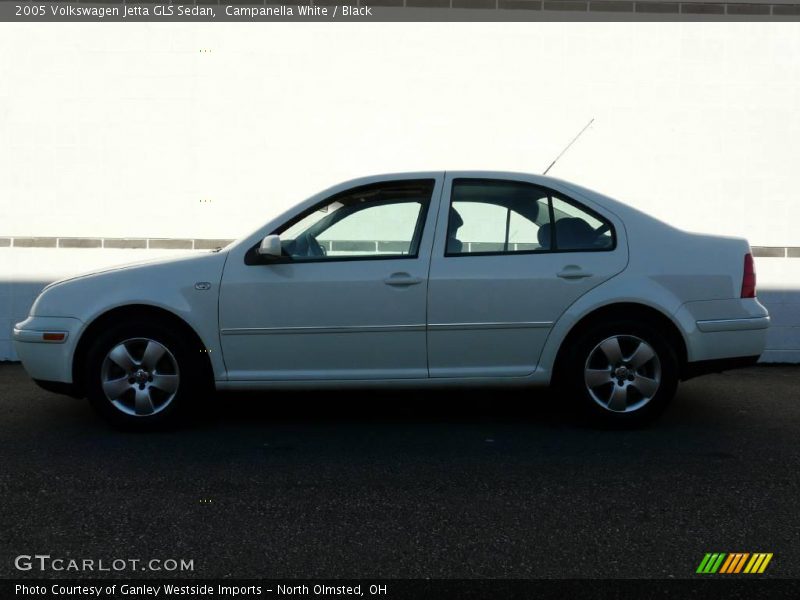 Campanella White / Black 2005 Volkswagen Jetta GLS Sedan