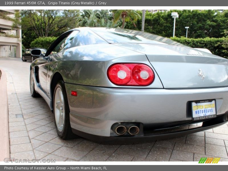 Grigio Titanio (Grey Metallic) / Grey 1999 Ferrari 456M GTA