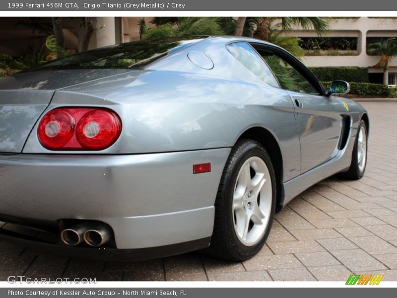 Grigio Titanio (Grey Metallic) / Grey 1999 Ferrari 456M GTA